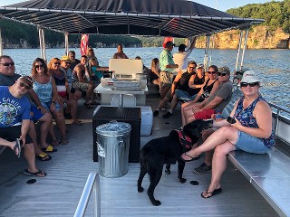 Dinner Cruise on Summersville Lake, WV with Sarge's Dive Shop