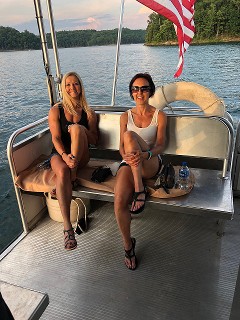 Dinner cruise on Summersville Lake, WV.